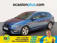 Usado Seat Leon ST FR 150 CV (110 kW) 2015 Azul Familiar