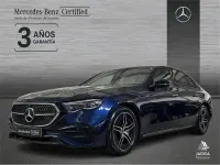 Używany Mercedes E220 197 KM (144 kW) 2024 Niebieski Sedan/Limuzyna