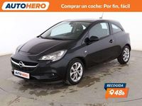 Usado Opel Corsa Selective 90 CV (66 kW) 2016 Negro Utilitario