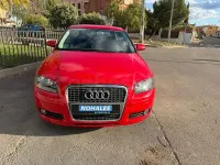 Usado Audi A3 Sportback Attraction 125 CV (91 kW) 2008 Rojo Utilitario