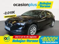 Usado Seat Leon Style 116 CV (85 kW) 2025 Negro Berlina
