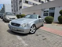 Usado Mercedes SLK200 136 CV (100 kW) 1998 Gris / plata Descapotable