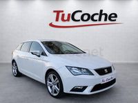 Usado Seat Leon Reference 105 CV (77 kW) 2014 Blanco Familiar