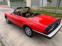 Usado Alfa Romeo Spider 128 CV (94 kW) 1984 Rojo Descapotable