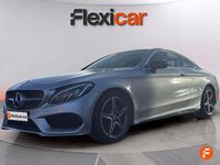 Usado Mercedes C220 AMG line 170 CV (125 kW) 2016 Gris Coupe