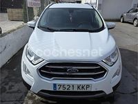 Usado Ford Ecosport Titanium 100 CV (73 kW) 2018 Blanco SUV