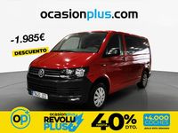 Usado VW Caravelle Trendline 102 CV (75 kW) 2017 Rojo Monovolumen