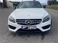 Usado Mercedes C220 AMG 170 CV (125 kW) 2015 Blanco Familiar
