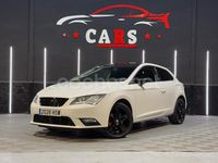 Usado Seat Leon Style 105 CV (77 kW) 2013 Blanco Berlina