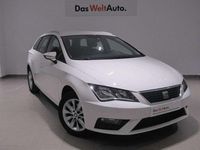 Usado Seat Leon ST Style 116 CV (85 kW) 2020 Blanco Familiar