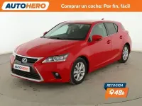 Käytetty Lexus CT200h 136 HP (100 kW) 2015 Punainen Sedan