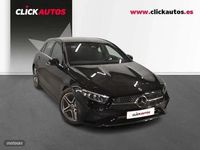 Usado Mercedes A180 AMG line 136 CV (100 kW) 2024 Negro Berlina