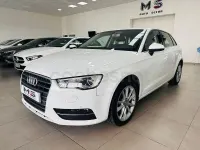 Usado Audi A3 S-Line 110 CV (80 kW) 2015 Blanco Berlina