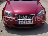 Usado Lexus IS220d Sport Line 177 CV (130 kW) 2007 Rojo Berlina