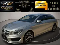 Usado Mercedes CLA200 Shooting Brake AMG line 136 CV (100 kW) 2016 Gris / plata Familiar