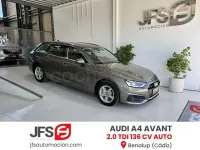 Usado Audi A4 Advanced Plus 136 CV (100 kW) 2020 Gris Familiar