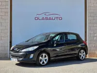 Usado Peugeot 308 Premium 120 CV (88 kW) 2009 Negro Utilitario