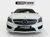 Usado Mercedes CLA200 AMG line 136 CV (100 kW) 2015 Blanco Coupe