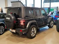 Usado Jeep Wrangler Unlimited Sahara 200 CV (147 kW) 2019 Gris / plata SUV