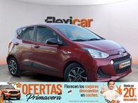 Usado Hyundai i10 GO! 87 CV (63 kW) 2018 Rojo Utilitario