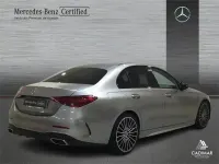 Usado Mercedes C220 AMG line 200 CV (147 kW) 2021 Gris Berlina