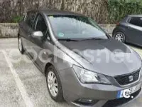 Usado Seat Ibiza Reference 90 CV (66 kW) 2015 Gris / plata Berlina