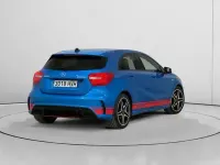 Usado Mercedes A220 AMG line 170 CV (125 kW) 2014 Azul Utilitario