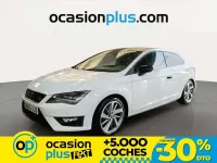 Usado Seat Leon SC FR 184 CV (135 kW) 2015 Blanco Utilitario