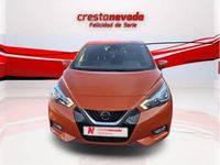 Usado Nissan Micra N-Connecta 90 CV (66 kW) 2017 Naranja Utilitario