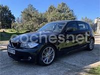 Usado BMW 118 129 CV (94 kW) 2006 Negro Utilitario