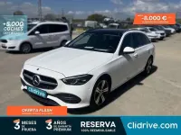 Usado Mercedes C200 163 CV (119 kW) 2022 Blanco Familiar