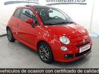 Usado Fiat 500 Lounge 95 CV (69 kW) 2013 Rojo Utilitario