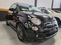 Usado Fiat 500C S 69 CV (50 kW) 2014 Negro Descapotable