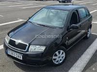 Usado Skoda Fabia 64 CV (47 kW) 2005 Negro Berlina