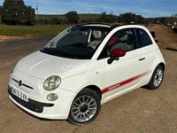 Usado Fiat 500C Lounge 100 CV (73 kW) 2010 Blanco Descapotable