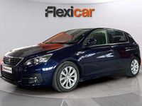 Usado Peugeot 308 Access 131 CV (96 kW) 2020 Azul Utilitario