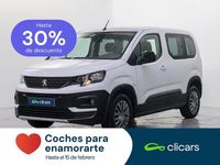 Usado Peugeot Rifter Active 100 CV (73 kW) 2022 Blanco Monovolumen