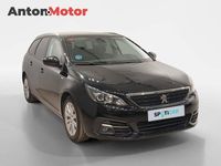 Usado Peugeot 308 SW Style 130 CV (95 kW) 2020 Negro Familiar