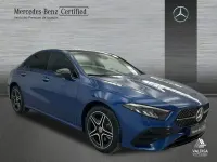 Usado Mercedes A250 AMG line 218 CV (160 kW) 2025 Azul Berlina