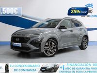 Usado Hyundai Kona N Line 120 CV (88 kW) 2021 Negro SUV