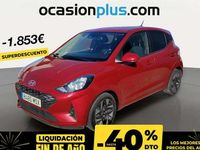 Usado Hyundai i10 64 CV (47 kW) 2024 Rojo Utilitario