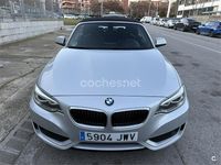 Usado BMW 218 150 CV (110 kW) 2017 Gris / plata Descapotable