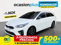 Usado Kia Ceed GT GT-Line 140 CV (102 kW) 2019 Blanco Familiar
