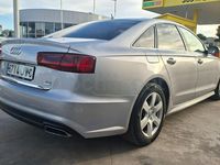 Usado Audi A6 190 CV (139 kW) 2017 Gris / plata Berlina