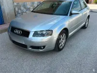 Usado Audi A3 Ambition 140 CV (102 kW) 2003 Gris / plata Utilitario