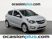 Usado Opel Karl Selective 75 CV (55 kW) 2017 Gris plata Utilitario