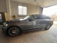 Usado Mercedes C220 AMG 170 CV (125 kW) 2017 Gris / plata Familiar