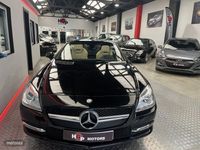 Usado Mercedes SLK200 184 CV (135 kW) 2016 Negro Descapotable