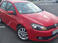 Usado VW Golf VI Sport 110 CV (80 kW) 2009 Rojo Utilitario