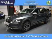 Usado Skoda Octavia 150 CV (110 kW) 2018 Gris SUV